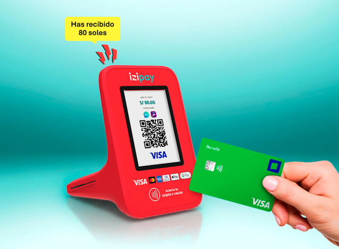 Cobro con tarjeta en POS Parlante